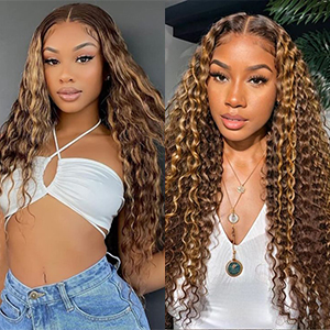 ombre lace front wig human hair