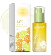 BEUKING Vitamin C Face Serum Orange Moisturizing Essence Fast-Absorbing Non-Greasy Long lasting N...