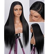 Tscom 30 Inch 5x5 HD Lace Closure Wigs Human Hair 250 Density Wear and Go Glueless Wigs Human Hai...