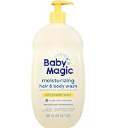 Baby Magic Moisturizing Hair & Body Wash, 30 Fl Oz (Pack of 1)