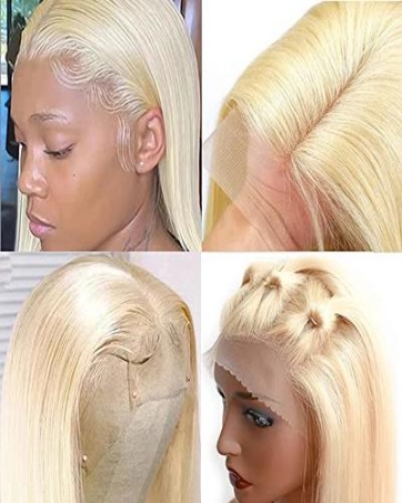 13x4 Blonde Bob Wig Human Hair 