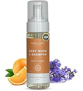 SoCal Suds & Company - 2-in-1 Organic Foaming Shampoo & Body Wash - Gentle Botanical Baby Wash fo...