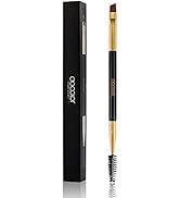 Docolor Eyebrow Brush Duo, Professional Angled Eye Brow Brush and Spoolie Brushes Perfect for Lin...
