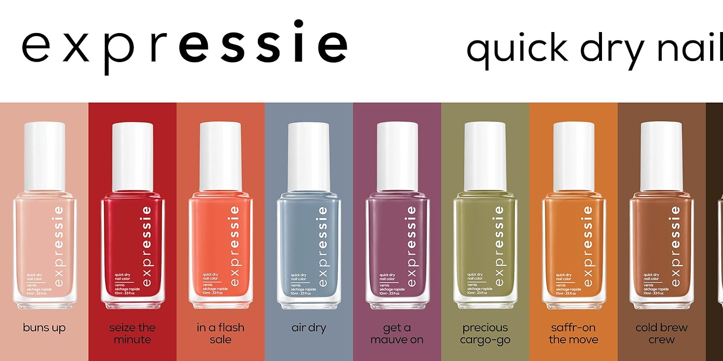 essie product range, essie, expressie
