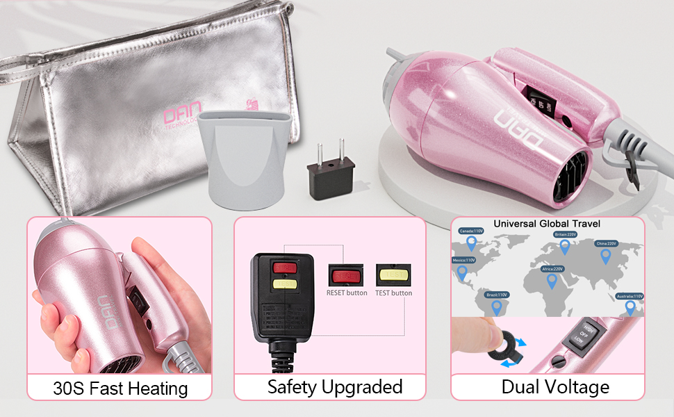 small hair dryer,travel blow dryer,small blow dryer,compact hair dryer,mini hair dryer