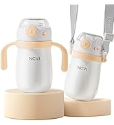 NCVI Kids Stainless Steel Straw Cup for Toddlers 1-3 Years Old, Training Tumbler with Straw Spill...