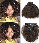 4b clip in hair extensions for black women