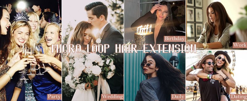 micro loop hair extensions real human hair