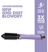 ghd Duet Blowdry-Hair Dryer Brush-Wet to Blow Dried with No Heat Damage | Limited Edition Galacti...