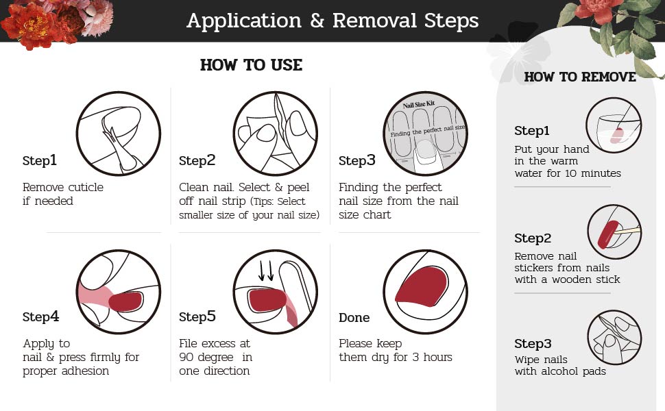 nail polish strips