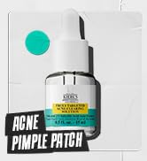 Kiehl's Truly Targeted Pimple Patch with 2% Salicylic Acid, Invisible Liquid Acne Spot Remover