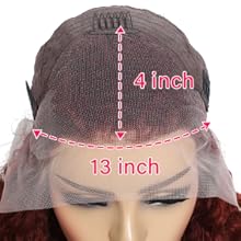  reddish brown wig human hair