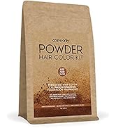 One 'n Only Powder Hair Color Kit, Dark Golden Blonde, Permanent Color in Single Application, 100...