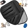 BHXGLWK 2Pcs Pet Hair Removal Glove for Dogs & Cats,The Magic Brush Pet Hair Remover,Five-Finger Electrostatic Pet Hair Gloves for Furniture,Car,Couch,Carpet,Essential Pet Supplies