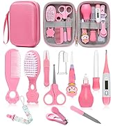 Baby Healthcare and Grooming Kit, Safety Newborn Nursery Baby Care Kit, with Hair Brush Comb, Nai...