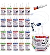 WYNK Halloween Party Decorations Supplies Halloween Blood Bags for Drink Pouches Reusable IV Bags...