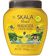 SKALA - Brasil - Creme de Tratamento 2 em 1 Maracuja e Oleo De Pataua 1 Kg - (Passion Fruit & Pat...