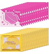 Eakroo 30 Pairs Lip Mask & Under Eye Mask, Crystal Collagen Eye Patches for Puffy Eyes, Effective...