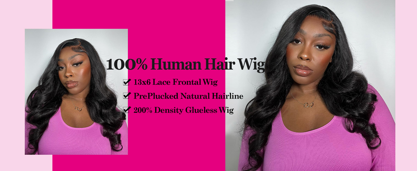 body wave lace front wigs human hair