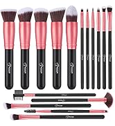 BESTOPE PRO Makeup Brushes 16 Pcs Makeup Brush Set, Blending Brush for Foundation, Premium Synthe...