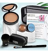 Out The Door Collection | Talc-free 5-piece Mineral Makeup Set | CRAVING (Medium/Dark) - For tan ...
