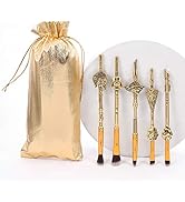 Star Wars Makeup Brushes Set - 5pcs Professional Classic Movie Series Cosmetic Brushes Foundation...
