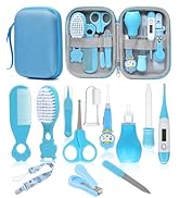Baby Healthcare and Grooming Kit, Safety Newborn Nursery Baby Care Kit, with Hair Brush Comb, Nai...