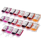 WYNK 20 Pack Halloween Decorations Blood Bag for Drink, 11.5 FL Oz Reusable Cups Containers, Live...