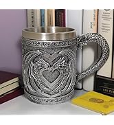 CUZOKOLA Dungeons and Dragons Gifts for Men/Women,Dnd Gaming Mugs-Novelty Game Cup of Thrones Dra...