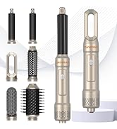 Blow Dryer Brush, 6 in 1 Auto Air Curling Iron Set 3 Temperature 1000W Powerful Negative Ionic Ha...