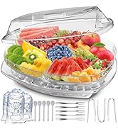 Premium Chilled Serving Tray for Parties - 15