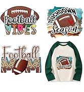 3 Pcs Iron on Transfers for T-Shirt DIY Decors Rugby Sports Party Favors Vinyl Hot Stamping Stick...