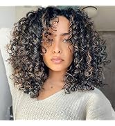 Vomella GoGo Curl Crochet Hair 8 Packs Water Wave 10 Inch Curly Crochet Hair for Women Short Beac...