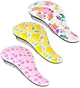 79STYLE 3pcs Detangler Brush For Kids Tangle Free Hair Brush. No Tangle Detangling Hair Brush Pai...