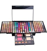 194 Eyeshadow Palette Makeup Set- All In One Ultimate Combination Set with 184 Shimmer and Matte ...