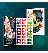 La Catrina Makeup Pallet Colorful Eyeshadow Palette 54 Color,Afflano Large High Pigmented Rainbow...