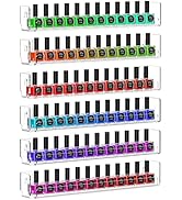 FEMELI 15 Inch Nail Polish Wall Rack 6 Shelves,Clear Acrylic Nail Polish Holder Organizer for 90 ...