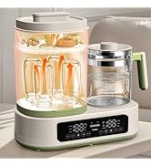 Feekaa Baby Bottle Warmer, Multifunctional Bottle Steamer and Dryer, 44oz Electric Kettle Tempera...