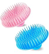 YEALIFE Hair Scalp Exfoliator Brush Dandruff Cleaning Brush, Flexible Scalp Massager Brush, Showe...