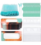 MAGEFY 30 pcs Paper Lash Boxes with 100pcs lashes brushes