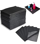 AREMOD 50pcs Disposable Nails Art Table Mat 3 Ply Nail Prep Paper Table Towels 13