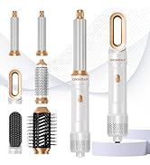 Blow Dryer Brush, 6 in 1 Auto Air Curling Iron Set 3 Temperature 1000W Powerful Negative Ionic Ha...