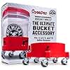 Chemical Guys ‎ACC1001R Creeper Rolling Bucket Dolly for Car Washing, Detailing, Garage & More
