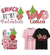 3 Sheet Valentines Day Iron on Transfers for T-Shirt Couple DIY Decors Vinyl Hot Stamping Heat Tr...