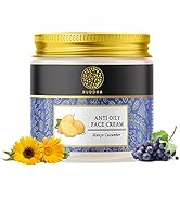 Buddha Natural Anti Oily Face Cream - 100% Ayush Certified - Ultra Light, Non Greasy Daily Moistu...