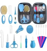 Baby Healthcare and Grooming Kit for Newborn Kids, 24PCS Upgraded Safety Baby Care Kit, Newborn N...