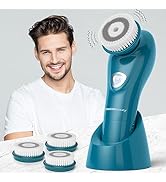 TOUCHBeauty Facial Brush for Men Skin Scrubber with Advanced 6 Degree Oscillating Vibration Clean...