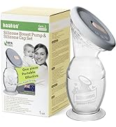 Haakaa Manual Breast Pump with Base 4 Fl Oz/100ml+Lid