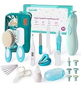 Baby Healthcare and Grooming Kit, 24 in 1 Baby Electric Nail Trimmer Set, Lupantte Nursery Care K...