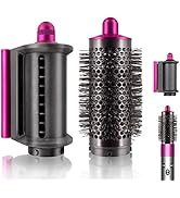 Anti-Flying Nozzle + Round Volumizing Brush for Dyson for Airwrap Styler HS01/HS05 970750-01 9694...
